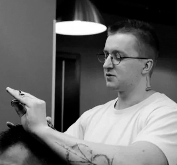 Bruno Martin, coiffeur-barbier